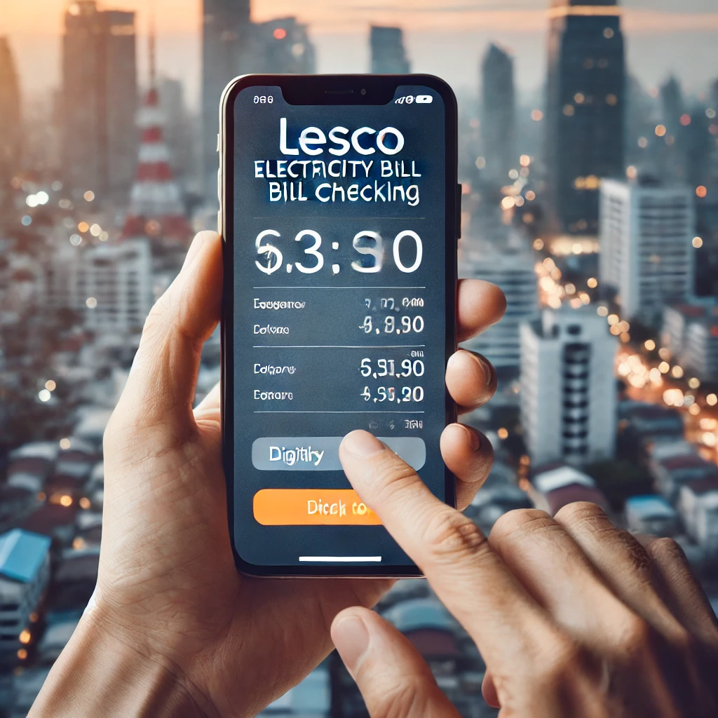 بجلی کا بل چیک